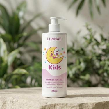 Imagem de Creme de pentear infantil soft kids 300ml  lunnaè - LUNNAË COSMÉTICOS