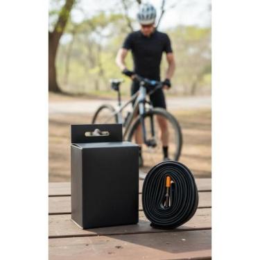 Imagem de 2x Câmara Ar Aro 29 Presta 48mm Pneu MTB Resistente - Congratulations 