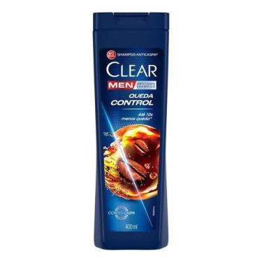 Imagem de Clear shampoo anticaspa queda control masculino 400ml