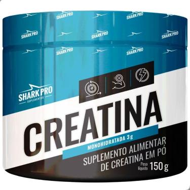 Imagem de Creatina 100% Pura Monohidratada 150g Shark Pro-Unissex