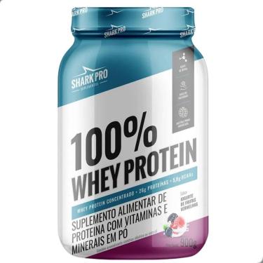 Imagem de 100% Whey Protein Concentrado 900g Shark Pro-Unissex