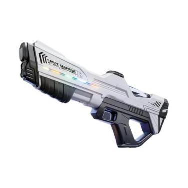 Imagem de Brinquedo De Pistola De Água Elétrica Manual 2 Em 1 Para Crianças Com 