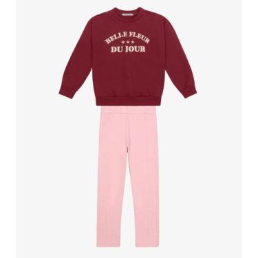Imagem de Conjunto Blusão com Legging Feminino Trick Nick Vermelho, 4, Vermelho
