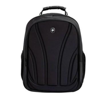 Imagem de Mochila Executiva Swissland Notebook Reforçada Preto - YINS, Preto, Ún