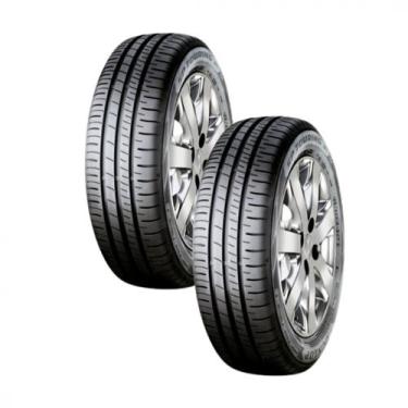 Imagem de Kit 2 Pneus Dunlop Passeio 175/65R14 82T SP TOURING R1, Preto, Voltage