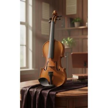 Imagem de Violino 4/4 Profissional Completo Premium Estojo Arco Breu - Congratul