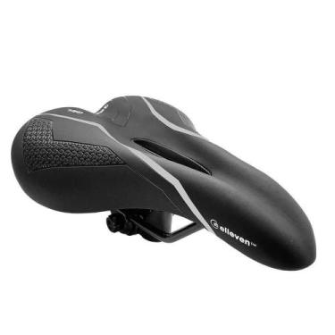 Imagem de Selim Mtb Vazado Gel Preto/Cinza Confortavel - Elleven