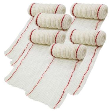 Imagem de Atadura de Crepom 13 Fios Tamanho 10 cm x 1,80 metros - 120 Unidades -