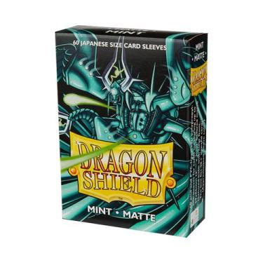 Imagem de Dragon Shield 60 Sleeves Japanese Size Mint Para Cartas Yugioh
