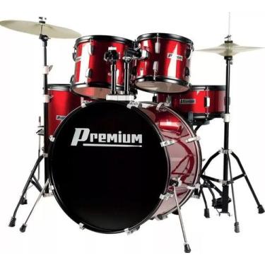 Imagem de Bateria Premium Dx 720 Bumbo 20 Completa