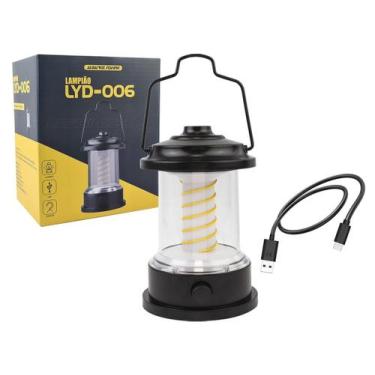 Imagem de Lampião Led Portátil Recarregável 5w Albatroz Fishing - LYD-006