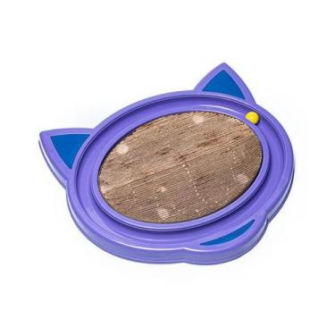Imagem de Brinquedo Disco Arranhador com Bolinha Cat Crazy para Gatos - Pet Inje