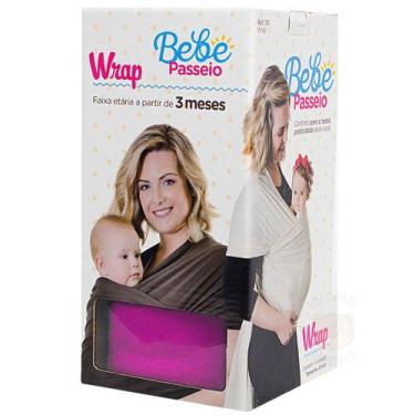 Imagem de Sling Wrap Bebê Passeio - Pink