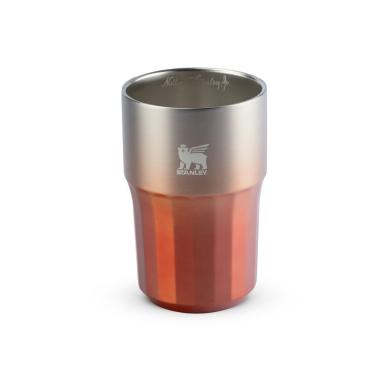 Imagem de Copo Térmico Beer Tumbler Happy Hour 0,38L Aço Inoxidável 18-8 Isolamento a Vácuo para Cerveja Laranja Stanley