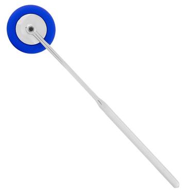 Imagem de Martelo de Reflexo Neurológico Bic Babinski para Exames de Sensibilidade Cabeça em Pvc Azul Unidade