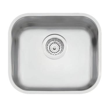 Imagem de Cuba de Embutir Tramontina Lavínia 20,5L Aço Inox Escovado 40x34cm Cozinha Pia