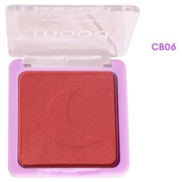 Imagem de Blush Cremoso Mood Ruby Rose Pigmentação Make Profissional