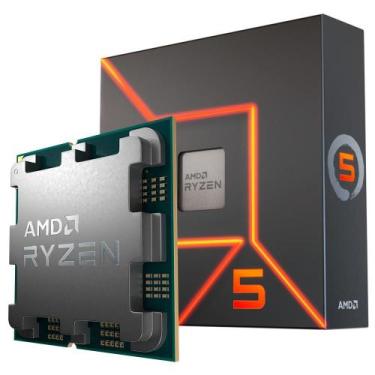 Imagem de Processador AMD Ryzen 5 7600 5.1GHz Cache 38MB AM5 6 Vídeo 
