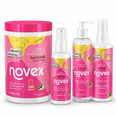 Imagem de Kit Novex Ritual Dorama: Leave-In Noturno 120ml, Bruma Desembaraçante 
