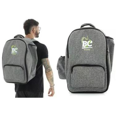 Imagem de Bag Mochila BC Bags Signature Drumbag Cinza para Bateristas, uso misto