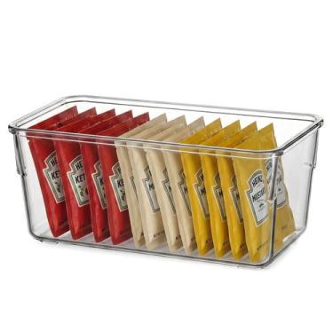 Imagem de Porta Saches De Ketchup Mostarda Restaurante Cozinha Organizador De Ge