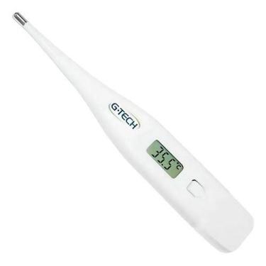 Imagem de Termômetro Clínico Digital G-TECH Branco THGT1027B 100% Resistente à Á