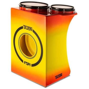 Imagem de Bateria Cajón FSA Tajon Standard Plus TAJ89 Yellow Red Mini Bateria Ca