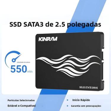 Imagem de SSD SATA 3 KinRam 2.5 De 512GB, 256GB, 240GB, 120GB, 128GB, 1TB, 64GB,