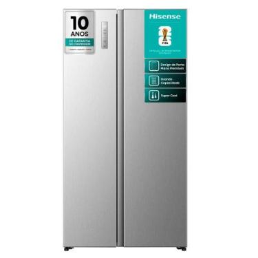 Imagem de Refrigerador Side by Side Hisense Frost Free com 531 Litros Multi Air 