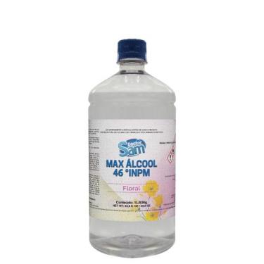 Imagem de Álcool Perfumado 46 INPM Floral 1L - Max Álcool - DOCTOR SAM
