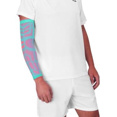 Imagem de Protetor De Braço N1 Sport Racket Rosa e Azul, M