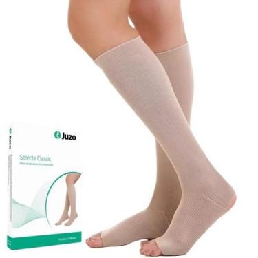 Imagem de Meia Selecta Classic Malha Plana Compressão 30,40 Mmhg Altura panturri