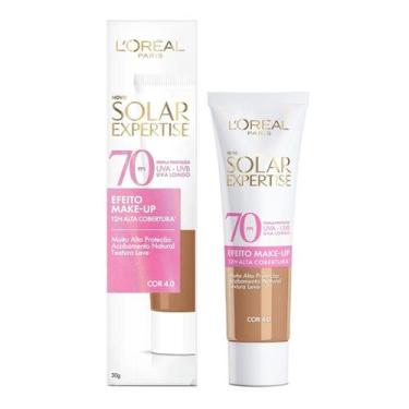 Imagem de Protetor Solar Facial L oréal Paris FPS70 Solar Expertise Efeito Make-