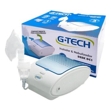 Imagem de Nebulizador E Inalador Com Porta Acessórios Bivolt Superflow Desk Dc1 