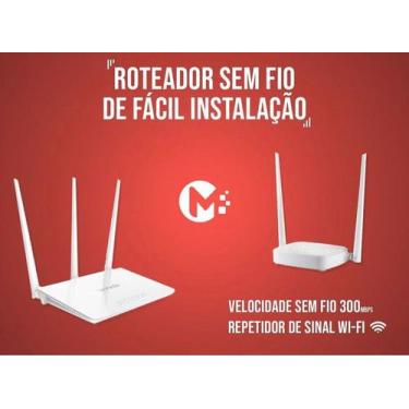 Imagem de Roteador Tenda N301 De Fácil Instalação