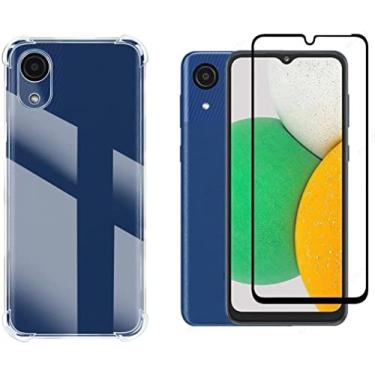Imagem de Kit Capa Anti Impacto Para Samsung Galaxy A03 Core + Película de Vidro 3D - (C7)