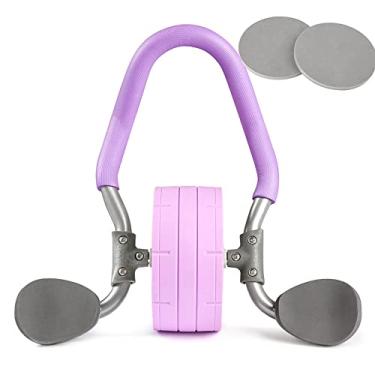 Imagem de Easy Abdominal Muscle Muscle Trainer Home Fitness Ab Rollers Workout Dispositivo Esportivo,Purple