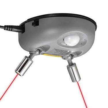 Imagem de Fosmon, Atualização de ângulo mais largo, sistema de guia de assistência de estacionamento duplo a laser, sensor de estacionamento ajustável de 360 graus com adaptador CA e reserva de bateria para carro/automotivo