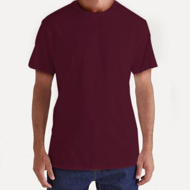 Imagem de Camiseta Masculinas Básica Lisa Algodão Premium