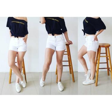 Imagem de Shortinho Destroyed Jeans c/ Rasguinhos Cintura Alta Premium