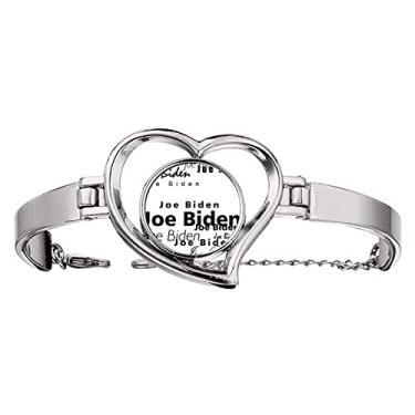 Imagem de N/A N/A Bracelete com fio de joia coração tipo personagem Biden America President Person, medium, metal