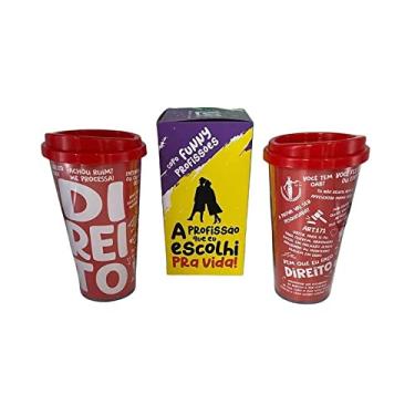 Imagem de Copo Térmico Funny Profissões Direito Advogado Formatura