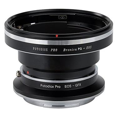 Imagem de Fotodiox Suporte de lente Pro com adaptador duplo Bronica GS-1 (PG) Montagem SLR e Canon EOS (EF/EF-S) D/SLR Lentes para câmera sem espelho GFX 50S G-Mount de formato médio