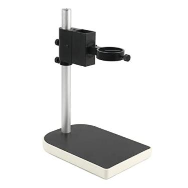 Imagem de Adaptador de microscópio 40mm 50mm câmera de microscópio de vídeo, acessórios de microscópio de suporte de focagem ajustável de liga de alumínio (cor: 50mm C)