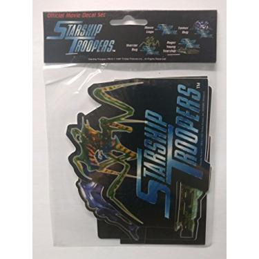 Imagem de Conjunto de adesivos de decalque do filme oficial da Starship Troopers com 4 decalques