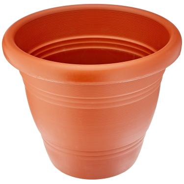 Imagem de Sanremo - Vaso Redondo Plástico para Jardinagem de 28 cm, Linha Boulevard