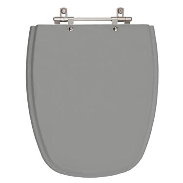 Imagem de Assento Sanitario Monte Carlo Cinza Vip para vaso Deca