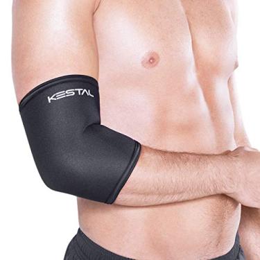 Imagem de Cotoveleira Ortopédica Saúde Exercício Atividade Esportiva Kestal Ksn028 (G)