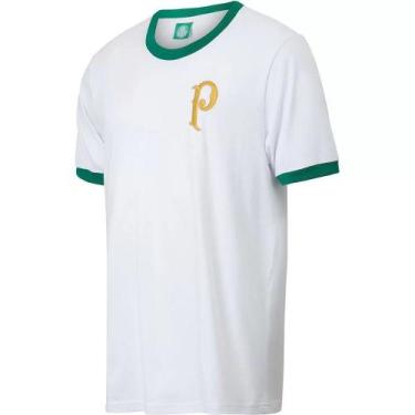 Imagem de Camisa Masculina Palmeiras Retrô Gold Away Oficial - Spr