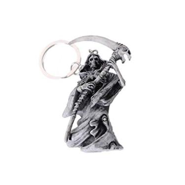 Imagem de BESTOYARD chaveiro de esqueleto de caveira fashion chaveiro de borracha chaveiro suporte bolsa decorações pendente (arqueiro)